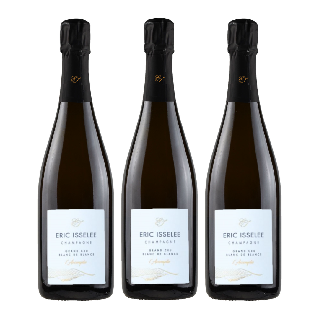 CHAMPAGNE "L'ACCOMPLIE" GRAND CRU BRUT - ERIC ISSELEE - OFFERTA 3 BOTTIGLIE