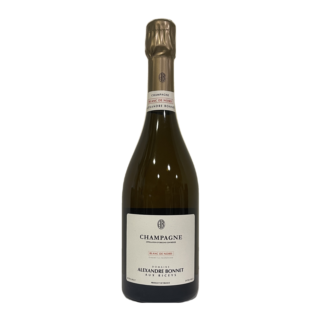 CHAMPAGNE AOC EXTRA BRUT "BLANC DE NOIRS" - ALEXANDRE BONNET