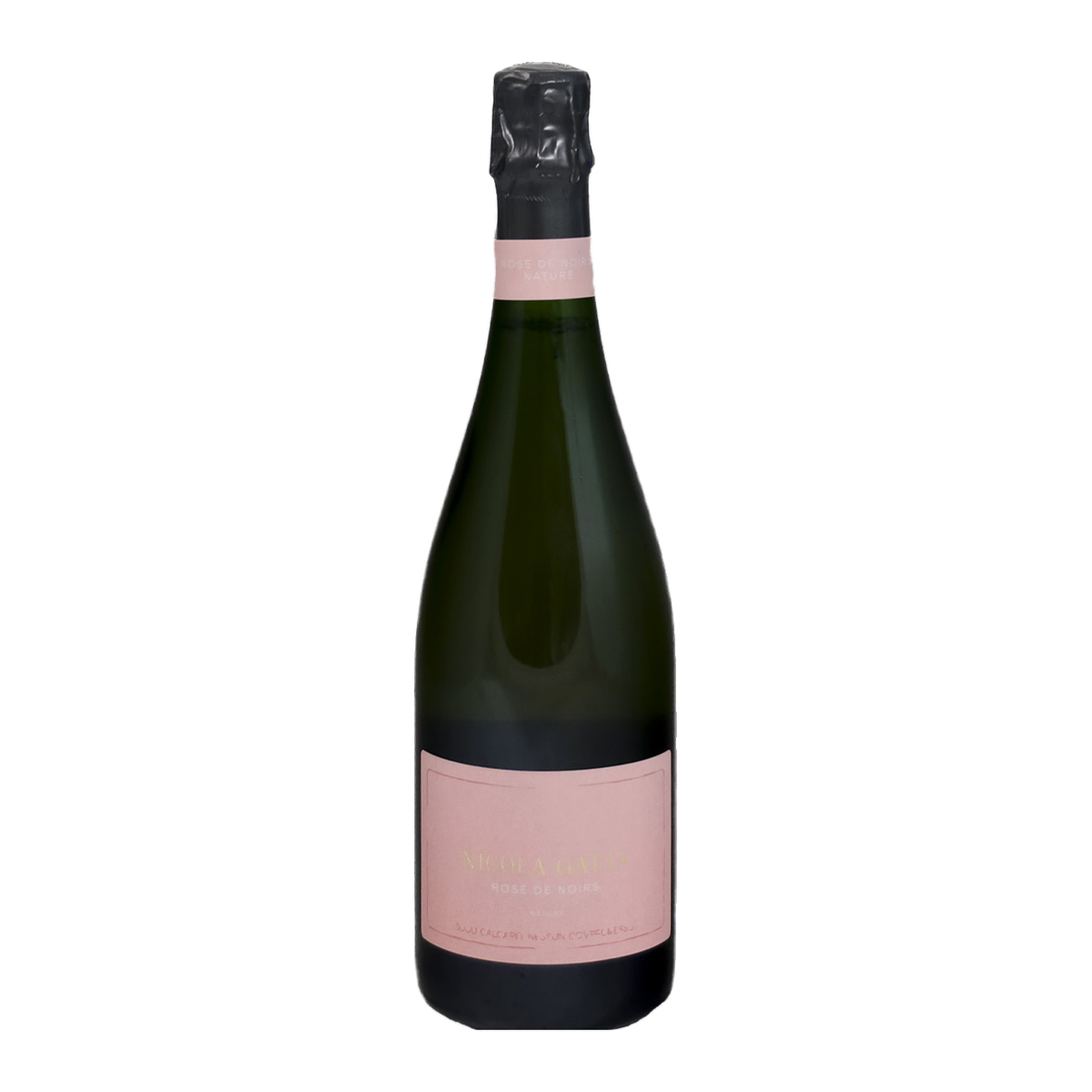 CHAMPAGNE AOC ROSÉ DE NOIRS "DE NOIR" - NICOLA GATTA