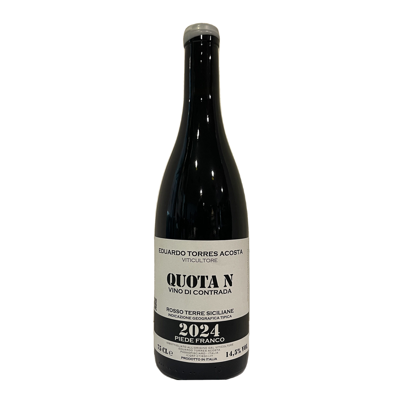 ROSSO TERRE SICILIANE IGT "QUOTA N" 2024 - EDUARDO TORRES ACOSTA