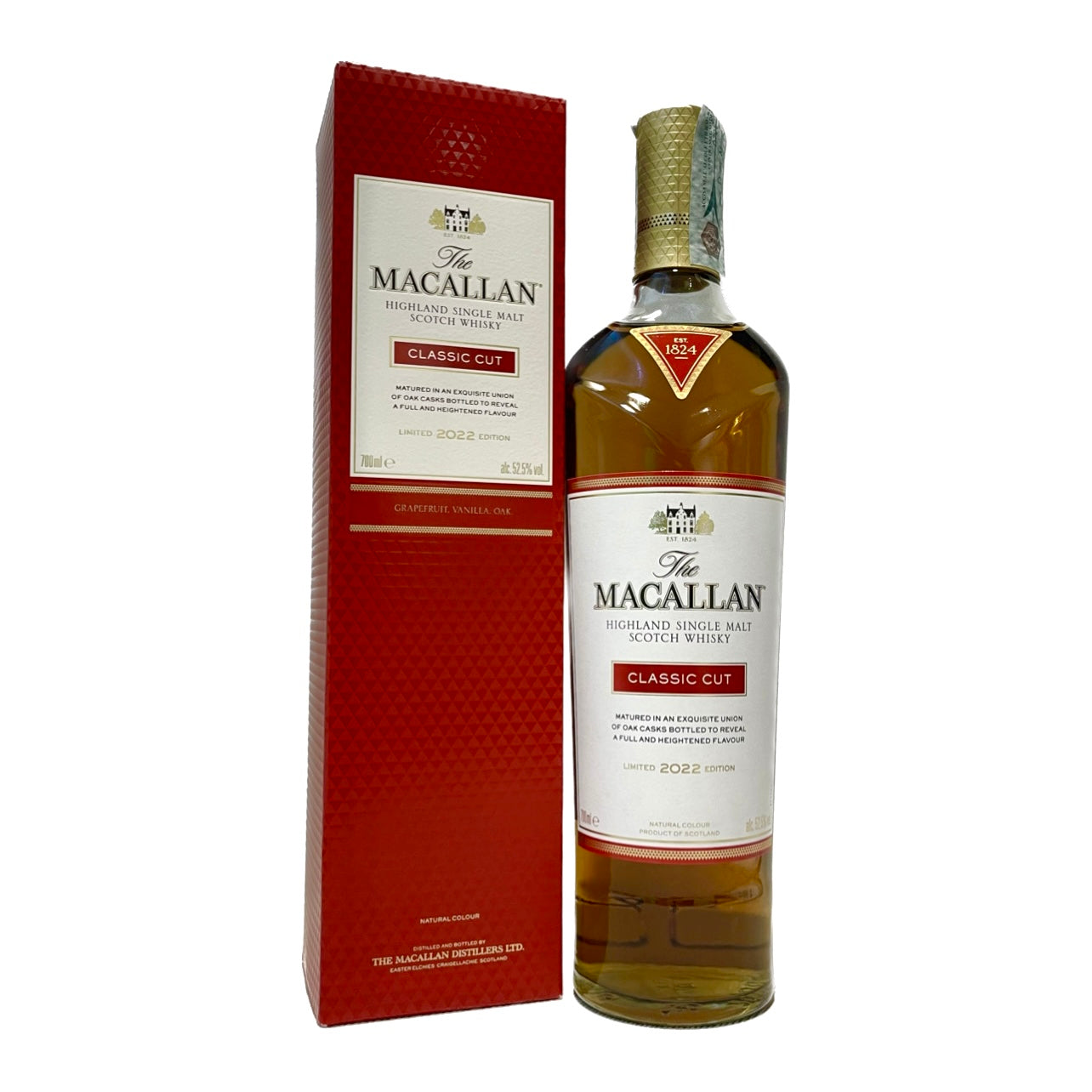 HIGHLAND SINGLE MALT SCOTCH WHISKY "CLASSIC CUT" LIMITED 2022 EDITION (ASTUCCIO) - THE MACALLAN
