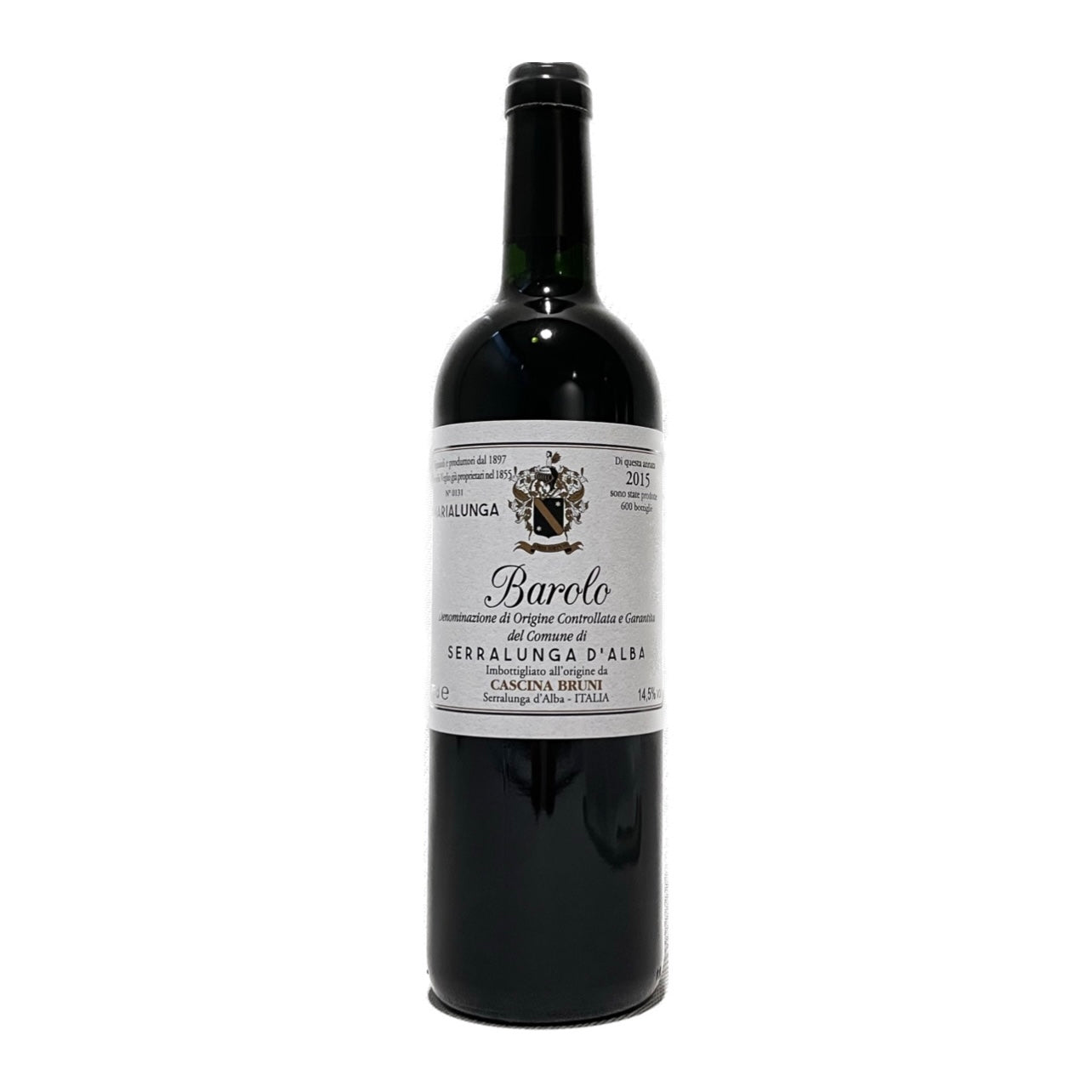 BAROLO DOCG "MARIALUNGA SERRALUNGA D'ALBA" 2015 - CASCINA BRUNI