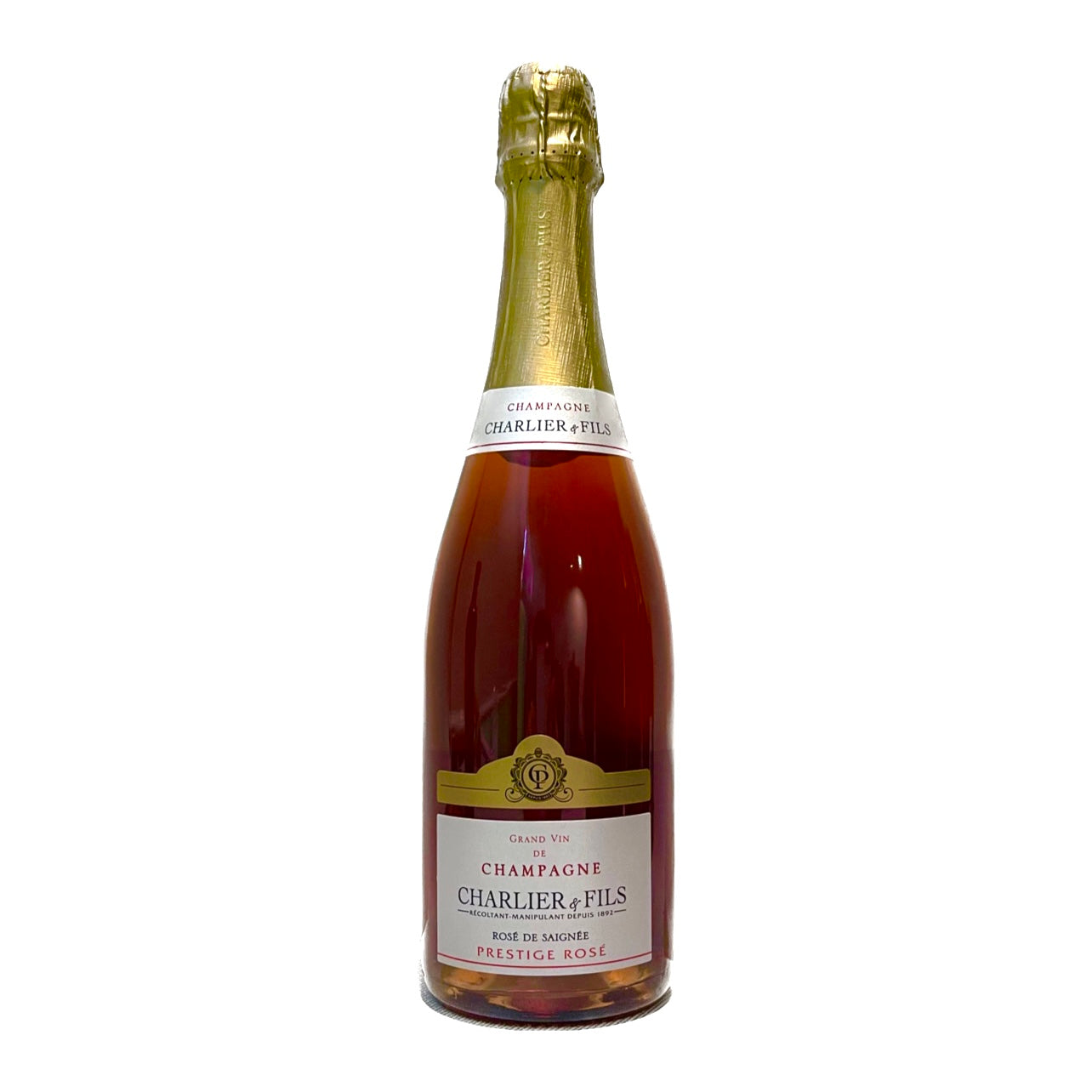 CHAMPAGNE BRUT PRESTIGE ROSÈ "ROSÈ DE SAIGNÈE" - CHARLIER & FILS