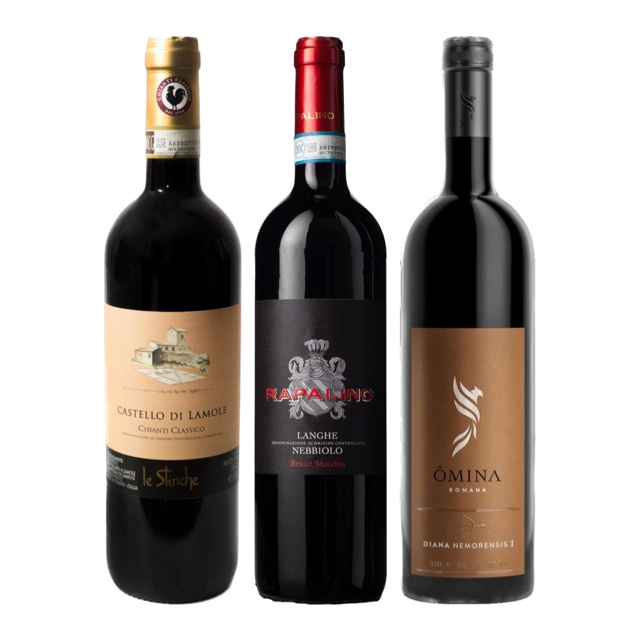 "RED WINES" TASTING BOX - 3 BOTTLES