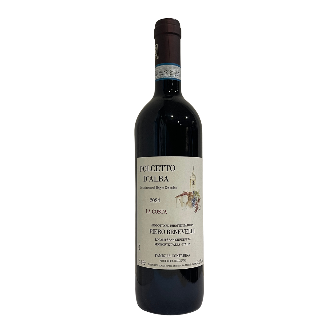 DOLCETTO D'ALBA DOC "LA COSTA" 2024 - PIERO BENEVELLI