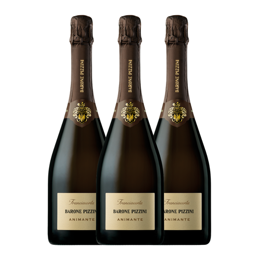 FRANCIACORTA DOCG "ANIMANTE" - BARONE PIZZINI OFFERTA 3 BOTTIGLIE
