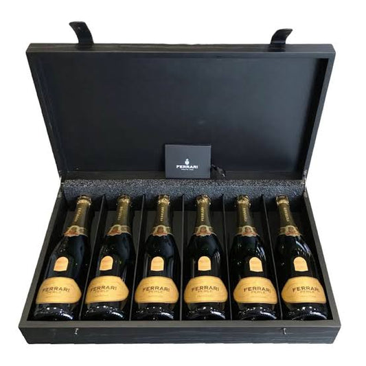 TRENTO DOC  PERLE' BRUT - COLLEZIONE "SBOCCATURA RECENTE" VERTICALE 2001/2003/2005 - FERRARI