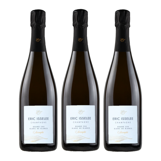 CHAMPAGNE "L'ACCOMPLIE" GRAND CRU BRUT - ERIC ISSELEE - OFFERTA 3 BOTTIGLIE