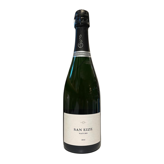 VIN MOUSSEUX BRUT NATURE BLANC DE NOIR "SAN EIZE" 2016 (EVOLUTO, SBOCCATURA 2019) - ANDRE BEAUFORT