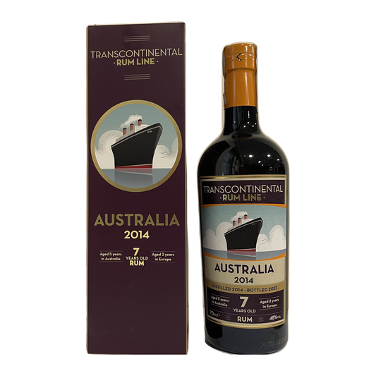 AUSTRALIA 7 YEARS OLD "TRANSCONTINENTAL RUM LINE (TCRL)" 2014 - TRANSCONTINENTAL RUM LINE