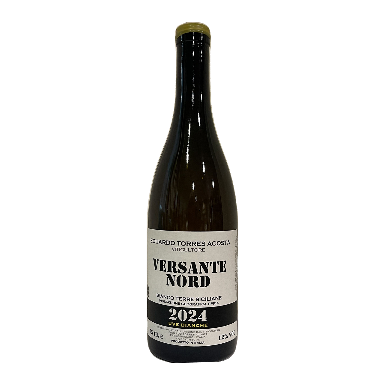 BIANCO TERRE SICILIANE IGT "VERSANTE NORD" 2024 - EDUARDO TORRES ACOSTA VITICULTORE