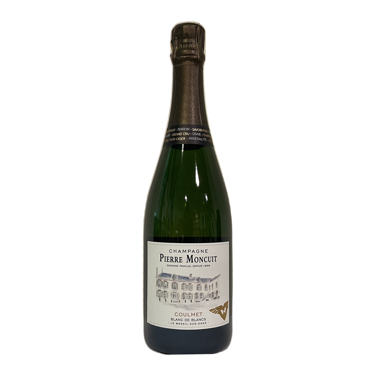 CHAMPAGNE AOC BRUT "HUGUES DE COULMET" - PIERRE MONCUIT