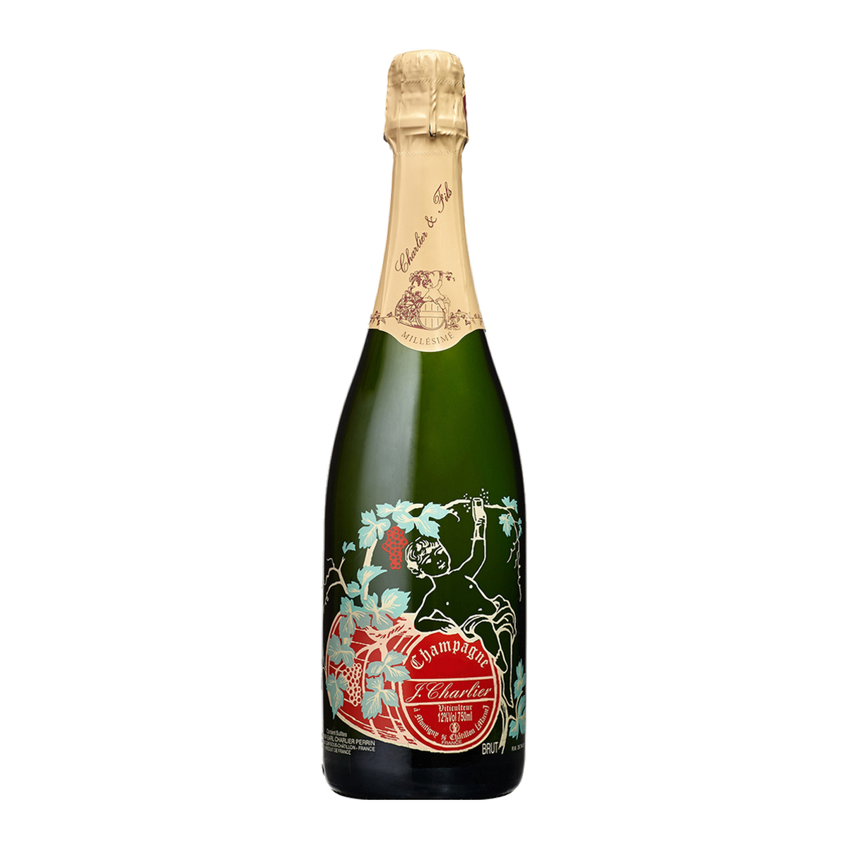 CHAMPAGNE AOC BRUT "MILLÉSIME BACCHUS" 2019 - CHARLIER & FILS