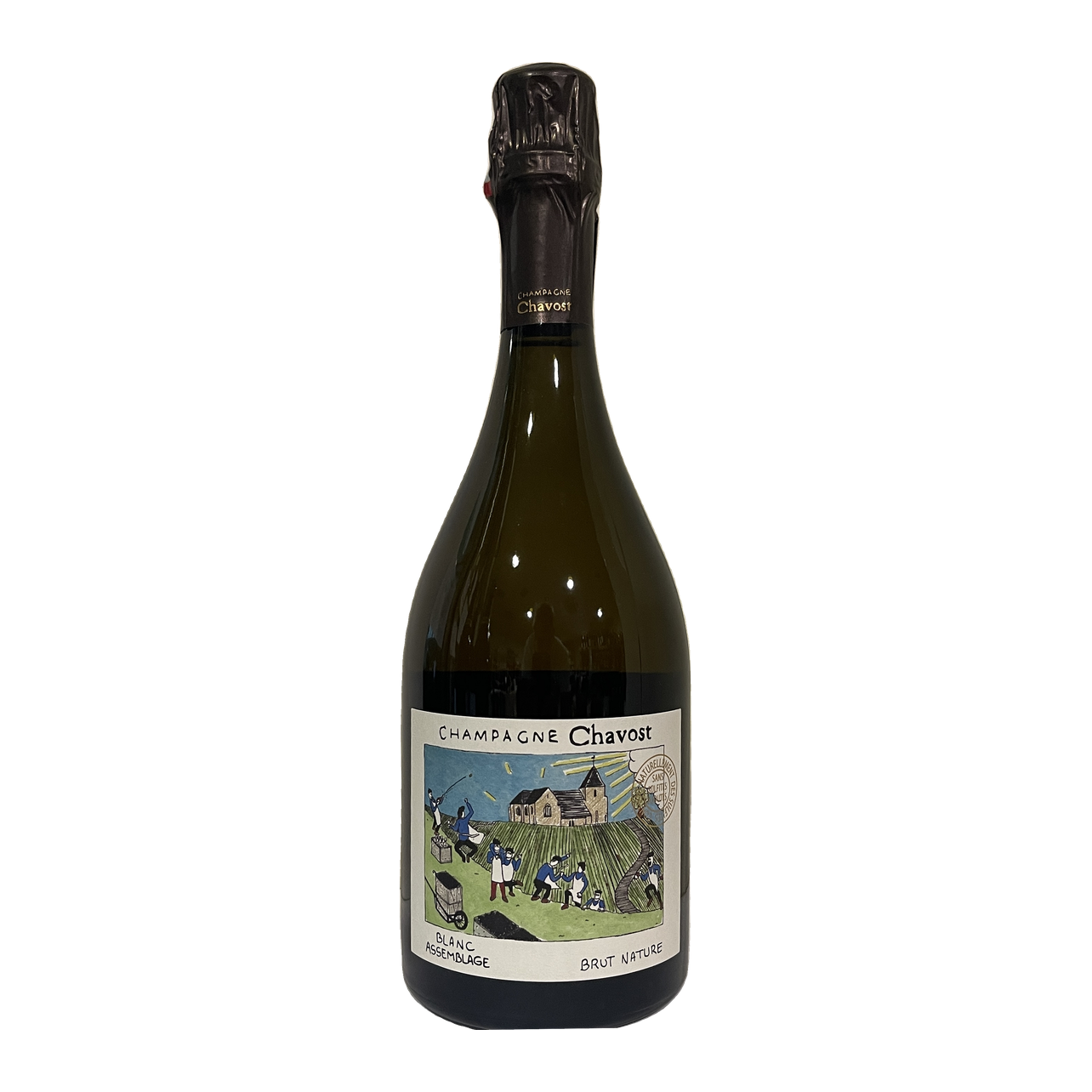 CHAMPAGNE AOC BRUT NATURE "BLANC D'ASSEMBLAGE" - CHAVOST
