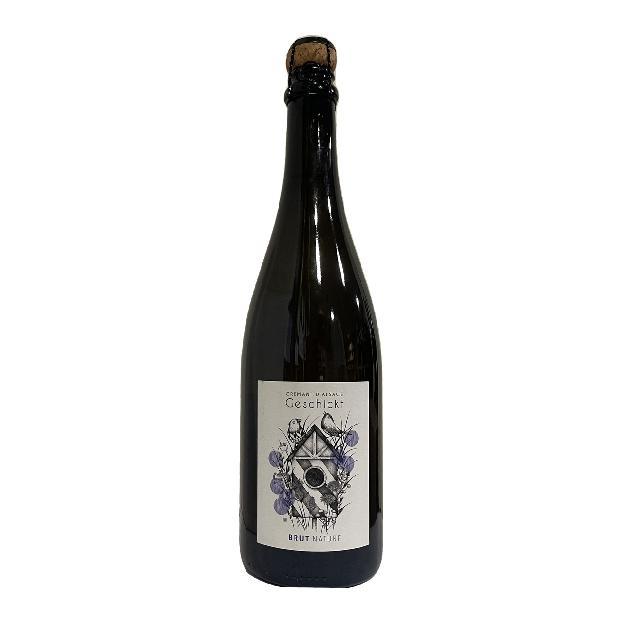 CRÉMANT D'ALSACE AOC BRUT NATURE "LO SCHLOUCK" - GESSCHICKT