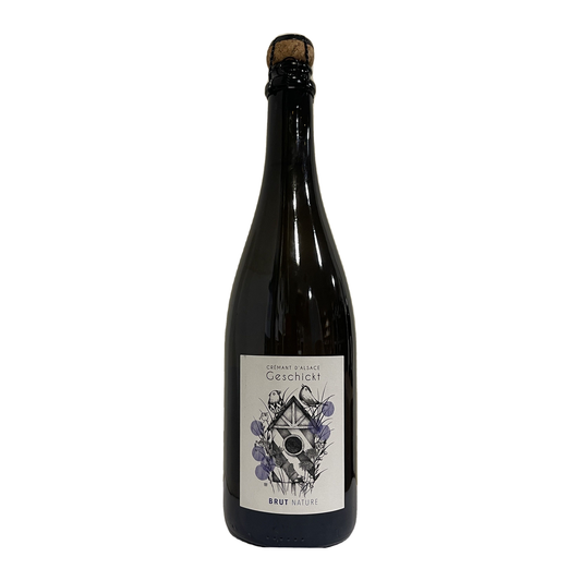 CRÉMANT D'ALSACE AOC BRUT NATURE "LO SCHLOUCK" - GESSCHICKT