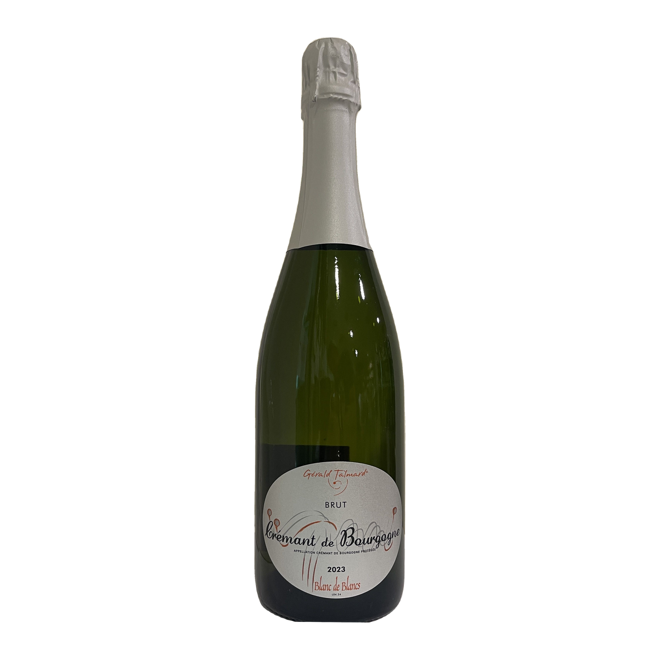 CREMANT DE BOURGOGNE AOC BRUT "BLANC DE BLANCS BRUT" 2023 - GÉRALD TALMARD