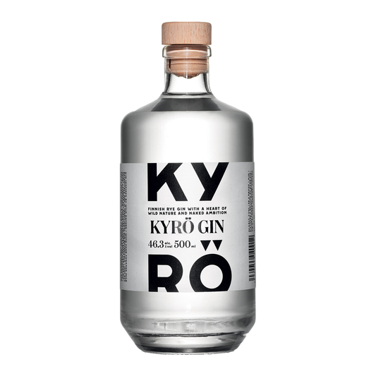 FINNISH RYE GIN "KYRÖ GIN" 500 ML - KYRÖ