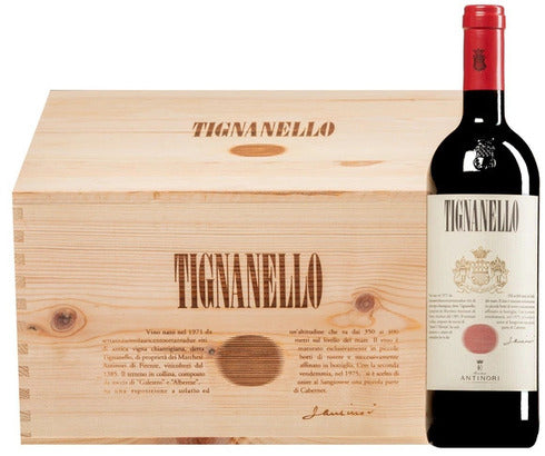 TOSCANA IGT "TIGNANELLO" 2019 - (CASSA IN LEGNO 6 BOTTIGLIE) ANTINORI