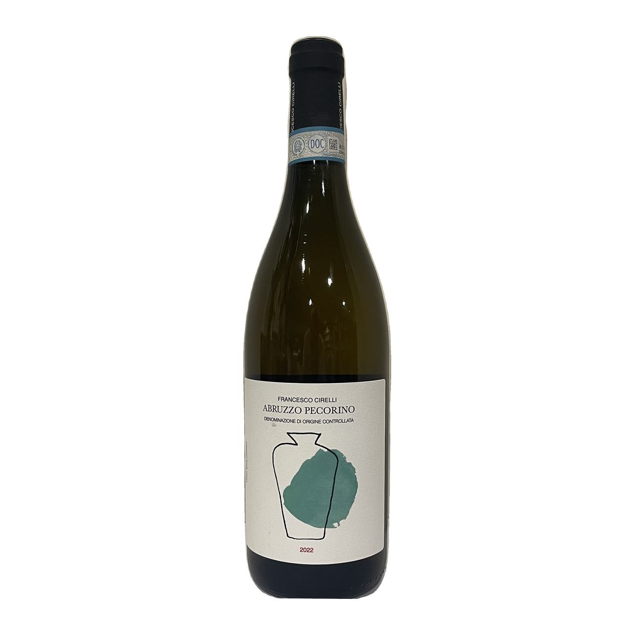 PECORINO D'ABRUZZO DOC BIOLOGICO E BIODINAMICO, AFFINAMENTO IN ANFORA "ANFORA" 2022 - FRANCESCO CIRELLI