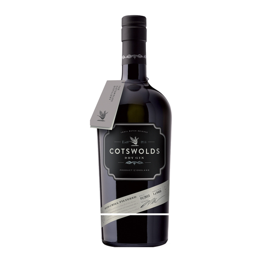 SMALL BATCH RELEASE, NON-CHILL FILTERED "COTSWOLDS DRY GIN" - THE COTSWOLDS DISTILLERY