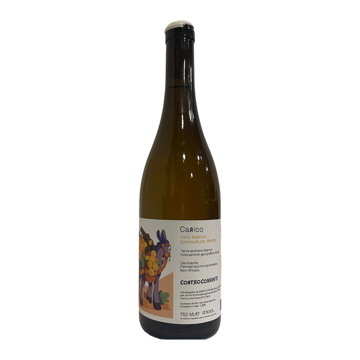 TERRE SICILIANE BIANCO IGT "CARICO" - CONTROCORRENTE