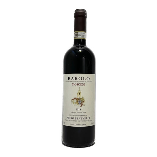 BAROLO DOCG "MOSCONI" 2018 - PIERO BENEVELLI