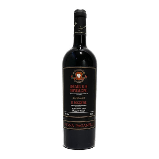 BRUNELLO DI MONTALCINO DOCG "VIGNA PAGANELLI" RISERVA 2016 - IL POGGIONE