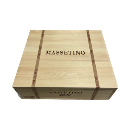 TOSCANA IGT "MASSETINO" 2020 MASSETO (WOODEN CASE REGHETTATA 3 BOTTLES) - ORNELLAIA