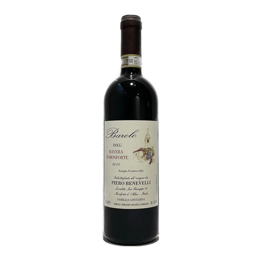 BAROLO DOCG "RAVERA DI MONFORTE" 2018 - PIERO BENEVELLI