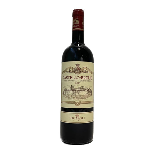 CHIANTI CLASSICO DOCG GRAN SELEZIONE "CASTELLO DI BROLIO" 2016 - RICASOLI